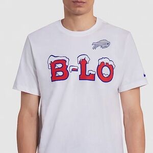 Nike White B-LO Graphic Tee Buffalo Bills NFL